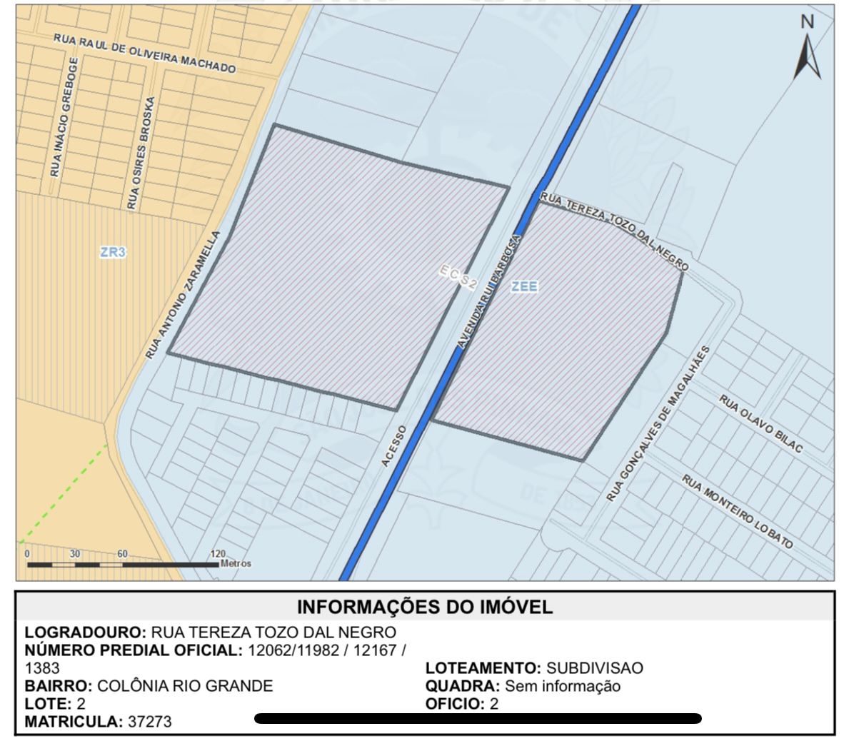 Área 23.044,60m² - Av. Rui Barbosa - São José dos Pinhais – foto 6